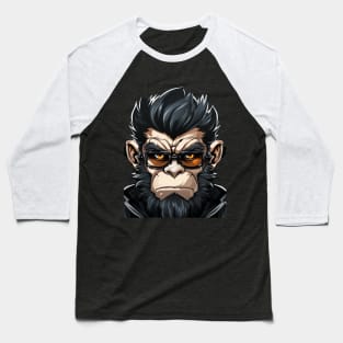 Cool ape wearing glasses Baseball T-Shirt